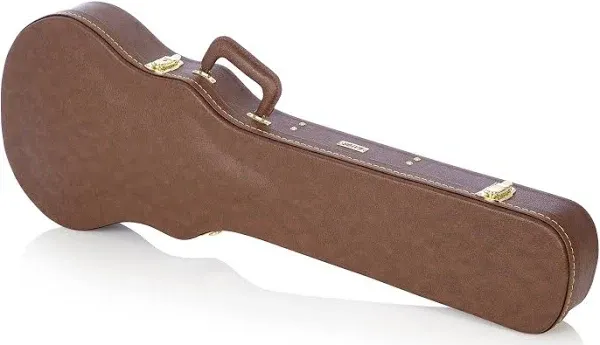 Gator GW-LP-BROWN Deluxe Wood Les Paul Guitar Case