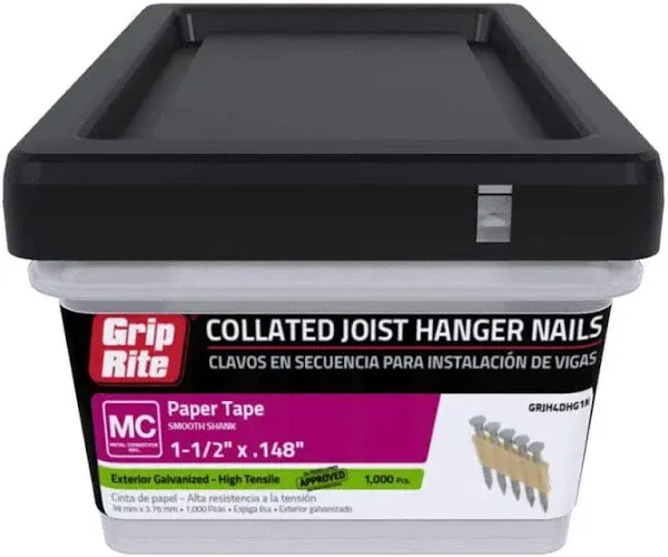 Grip-Rite 1-1/2 in. 9 Ga. Angled Strip Joist Hanger Nails