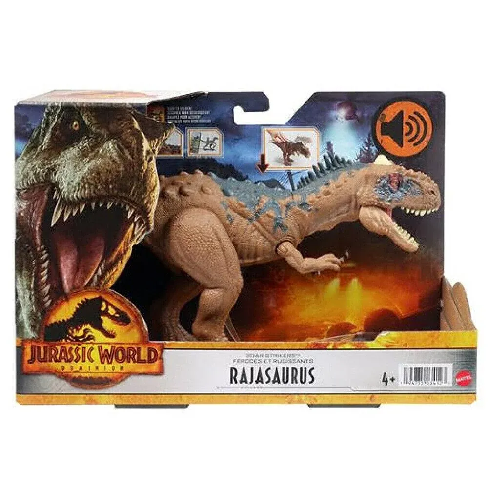 Jurassic World Dominion Roar Strikers Triceratops Figure with Sound