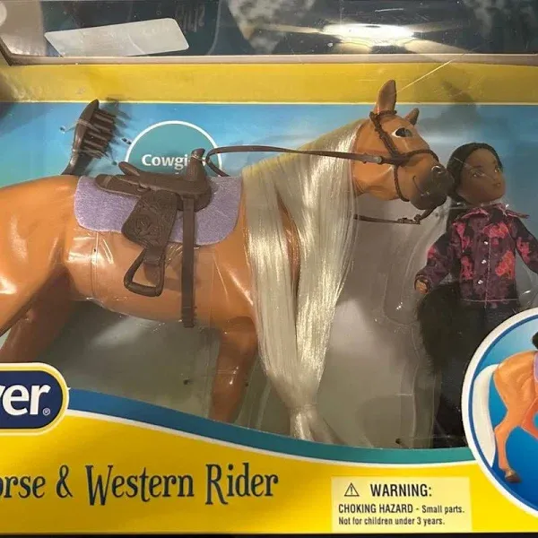 Breyer Model Horses Charm and Western Rider Gabi