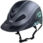 Troxel Rebel Helmet - Turquoise Rose