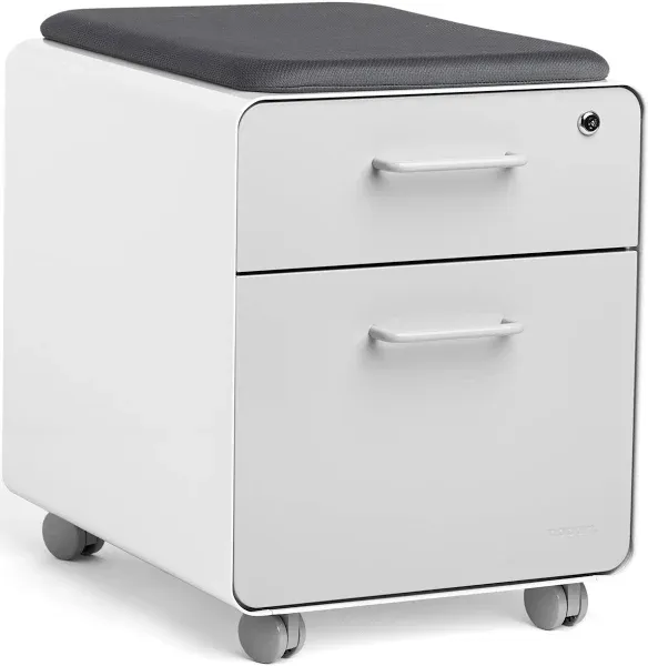 Poppin Stow 2-Drawer Vertical File Cabinet