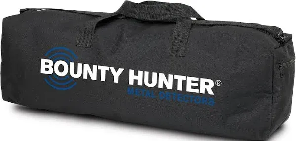 Bounty Hunter Metal Detectors Universal Nylon Carry Bag with White Blue Logo