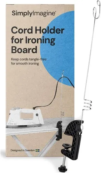 Simplyimagine Cable Holder for Ironing Board