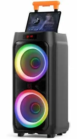 JYX T9 500W Powerful Karaoke Singing Machine - Black