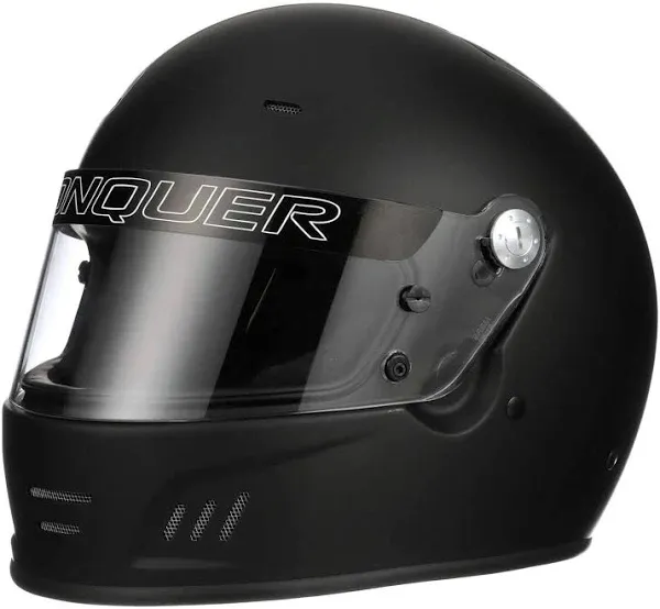 Conquer Full Face Auto Racing Helmet Snell SA2020 Fiberglass X-Large Fiberglass