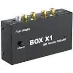 Fosi Audio Box X1 mm Phono Preamplifier -