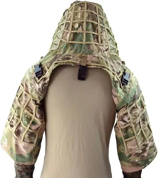 Rocotactical Sniper Ghillie Suit Foundation Ripstop Ghillie Viper Hood