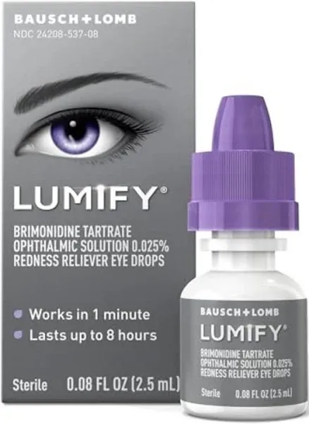 Lumify Eye Drops Redness Reliever