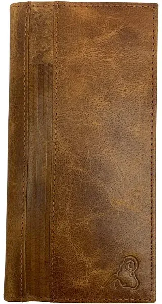 USA Series Genuine Leather RFID Blocking Checkbook Cover