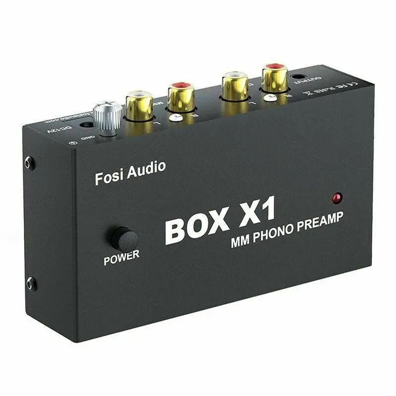 Fosi Audio Box X1 mm Phono Preamplifier -