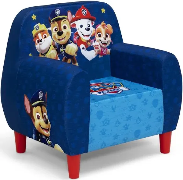 Delta Children PAW Patrol Foam Chair for Kids, Blue