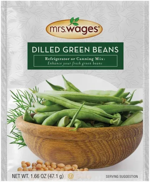 Mrs. Wages Dilled Green Beans Refrigerator or Canning Mix