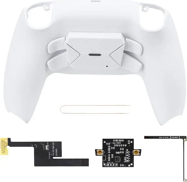 Programmable Remap White Back Paddles Kit for PS5 Controller BDM 030&amp;BDM 040,...