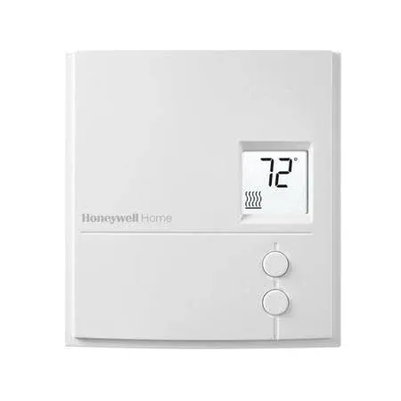 HONEYWELL RLV3150A DIGITAL NON-PROGRAMMAB<wbr/>LE ELECTRIC HEAT THERMOSTAT~WHI<wbr/>TE~NIB