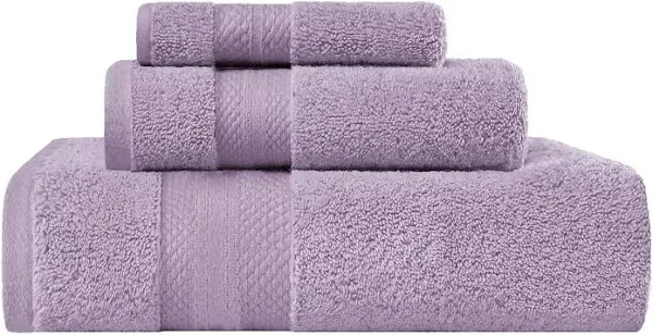 Superior Turkish Cotton Solid Plush Towel Set