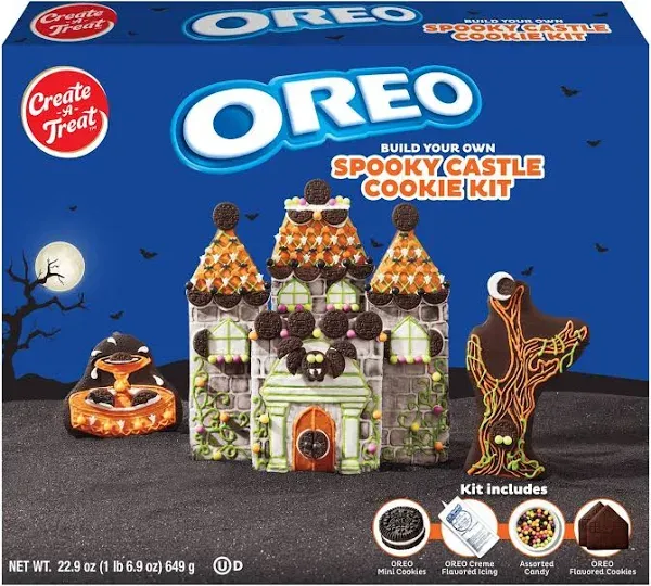 Create A Treat Oreo Spooky Castle Cookie Kit (1.43 lbs)