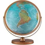 Replogle Atlantis Tabletop Globe, Blue, 12"