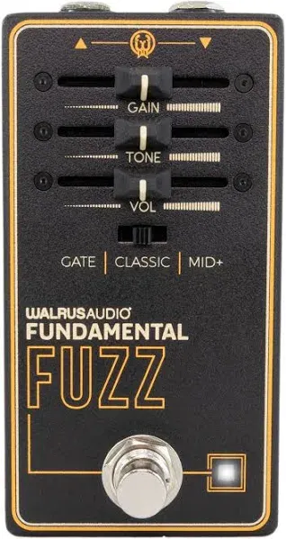 Walrus Audio Fundamental Series Fuzz Pedal