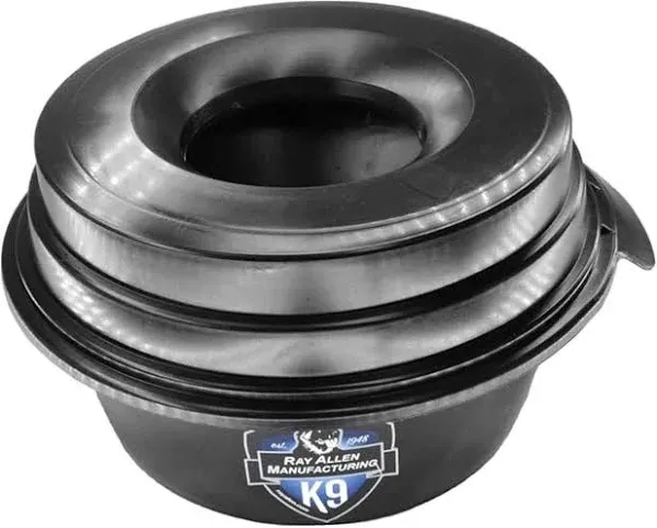 Ray Allen Buddy Bowl - Spill Proof Dog Water Bowl (44oz Black)