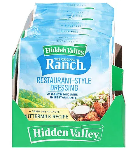 Hidden Valley Buttermilk Ranch Salad Dressing Seasoning Mix