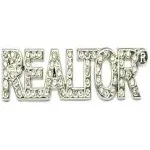 Real Estate Agent REALTOR® Crystal Lapel Pin