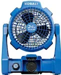 Kobalt Hybrid 24-Volt Max Jobsite Fan (Battery Not Included)