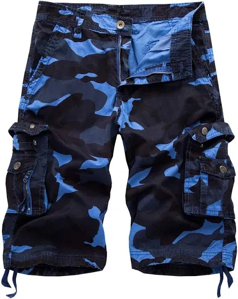 AOYOG Men's Camo Cargo Shorts