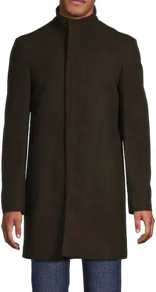 Calvin Klein Men's Mayden Slim-Fit Overcoat