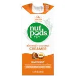 nutpods Hazelnut Dairy-Free Creamer 4-Pack Unsweetened Whole30