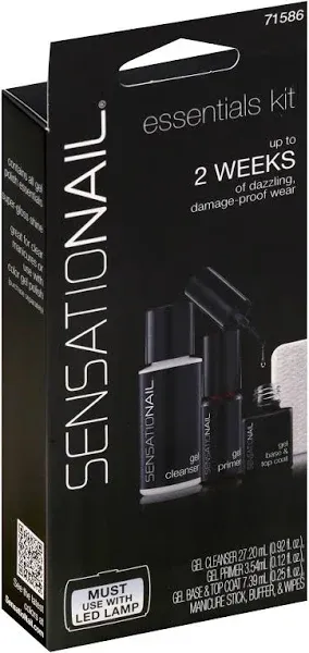 Sensationail Gel Nail Polish Essentials Kit