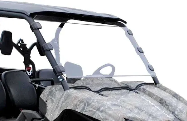 SuperATV Yamaha Viking Scratch Resistant Half Windshield