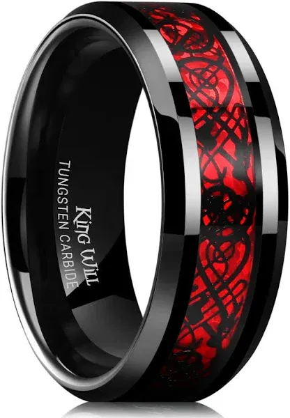 King Will Dragon Tungsten Ring