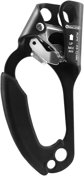 NewDoar Hand Ascender Rock Climbing Tree Arborist Rappelling Gear Equipment Rope Clamp