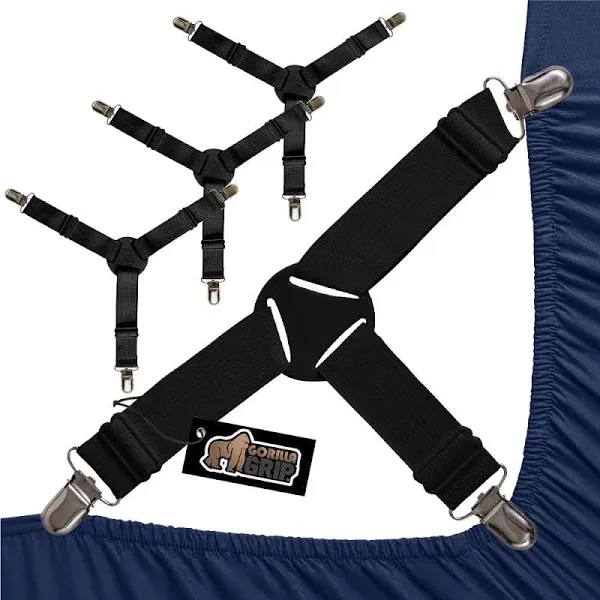 Gorilla Grip Bed Sheet Straps