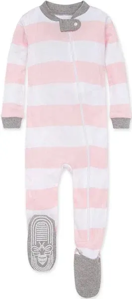 Burt's Bees Baby Baby Sleeper Pajamas Organic Cotton Snug Fit PJs