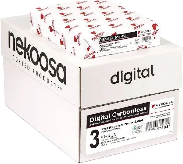 Nekoosa Fast Pack Carbonless Paper