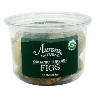 Aurora Products Organic Extra Large Turkish Figs, 10 oz