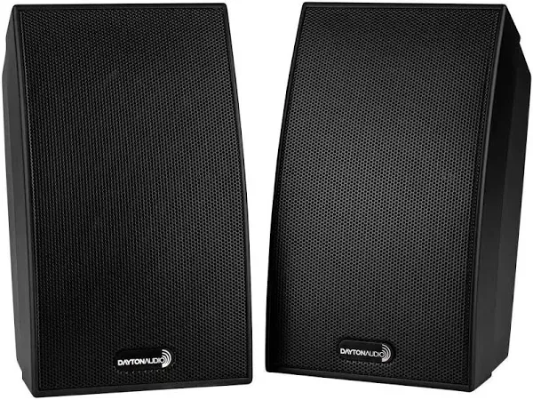 Dayton Audio SAT-BK 2-Way Satellite Speaker   2-pieces *