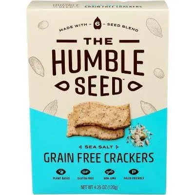 The Humble Seed Grain Free Crackers