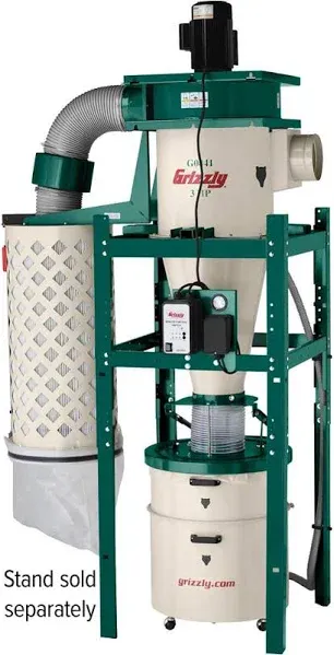 Grizzly 3 HP Cyclone Dust Collector G0441