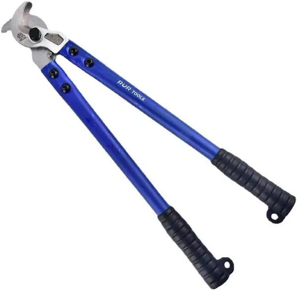 2Pcs Heavy Duty Cable Cutters Set - 10&14-inch,for Copper and Aluminum Cable Cutter, Includes 2 Pcs,Stainless Steel Wire Rope Cutter