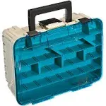 Plano 134900 Compartment Box With Adjustable Compartments, Plastic, 6.13&#034; H X