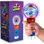 Spinning Light Up Wand for - Light Up Spinner Toy, Spinning Globe Toy, Specia...