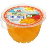 Dole Mango Diced in Fruit Juice, 4 Ounce Size - 36 per Case