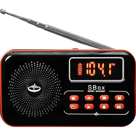 SBox Spirit Box + EVP Recorder with Built-in Flashlight