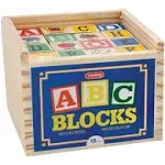 Schylling ABC Wooden Alphabet Blocks Toy