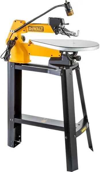 DEWALT DW788 1.3 Amp 20-Inch Variable-Speed Scroll Saw with Scroll Saw Work Light