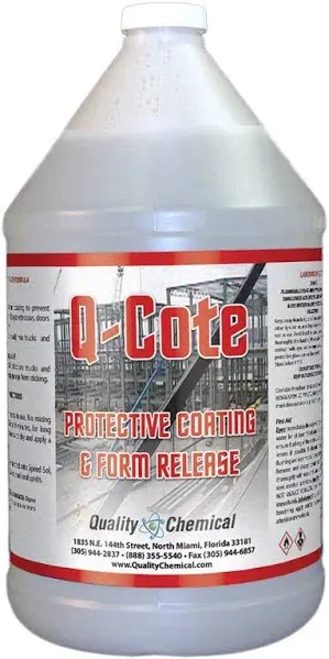 Q-Cote Paraffin-Based Concrete Form Release Agent