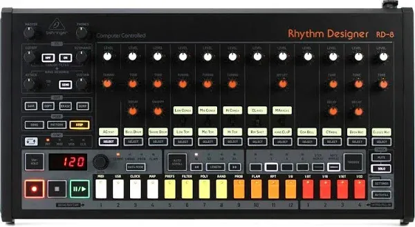 Behringer Rhythm Designer RD-8 Analog Drum Machine